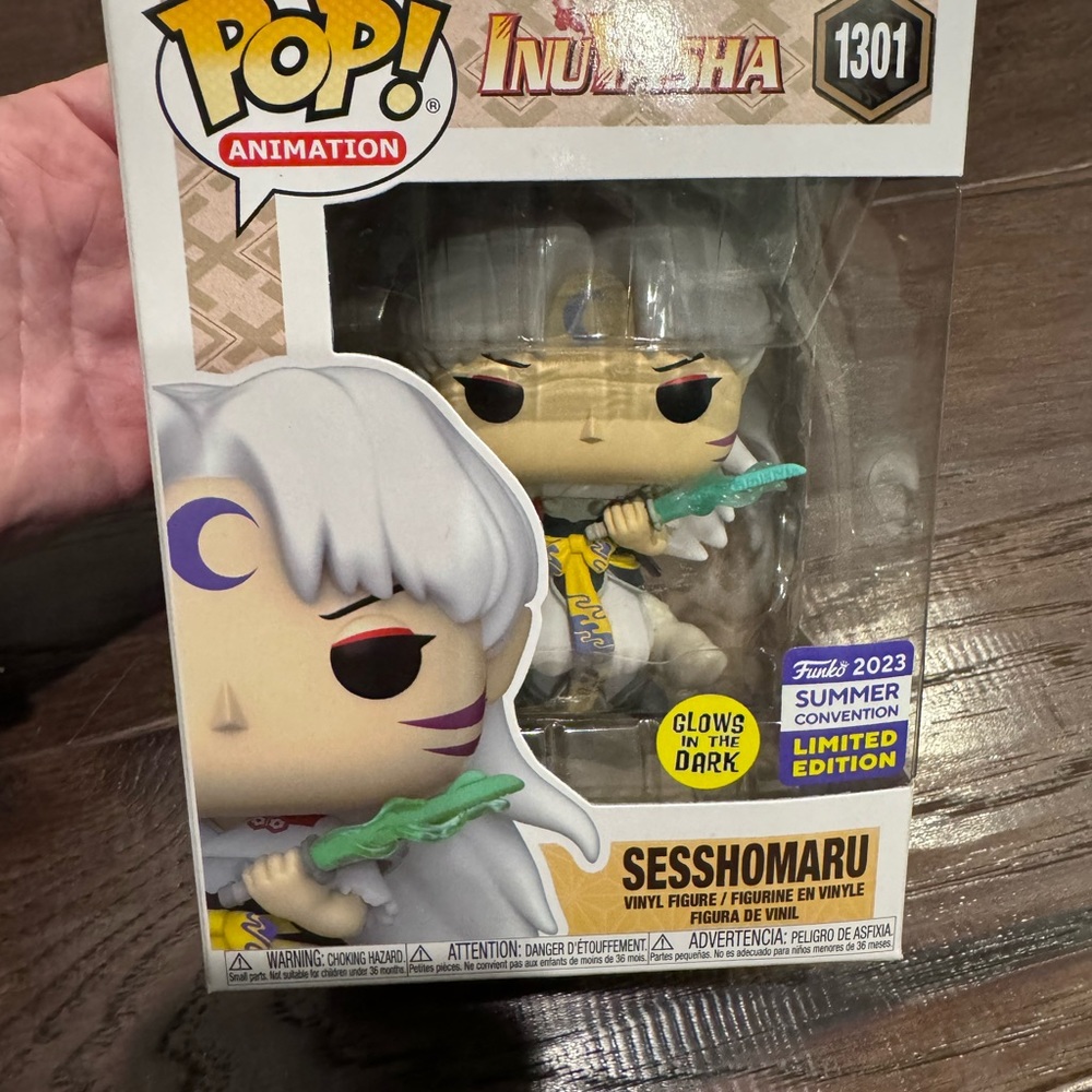 MINT condition Pop Animation Funko Pop Summer 2023 InuYasha Sesshomaru